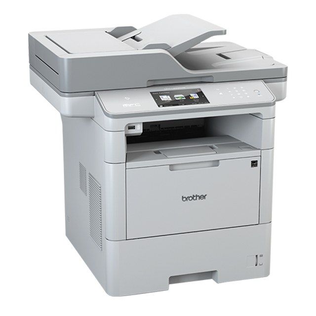 Brother - Multifunction printer - Copier / Fax / Printer / Scanner - Laser - Monochrome - Wi-Fi - 215.9 x 355.6 mm - Automatic Duplexing